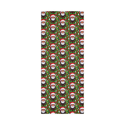 Christmas Cheer African American Wrapping Papers, Holiday Ornaments, Rosy Cheeks, Nose, Xmas Spirit Decor, Party