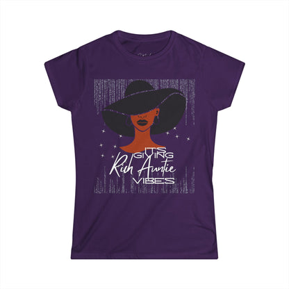 Rich Auntie Vibes Custom Feel and Look - Fine Auntie Design