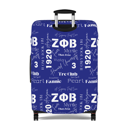 Zeta Luggage Cover- Graffiti