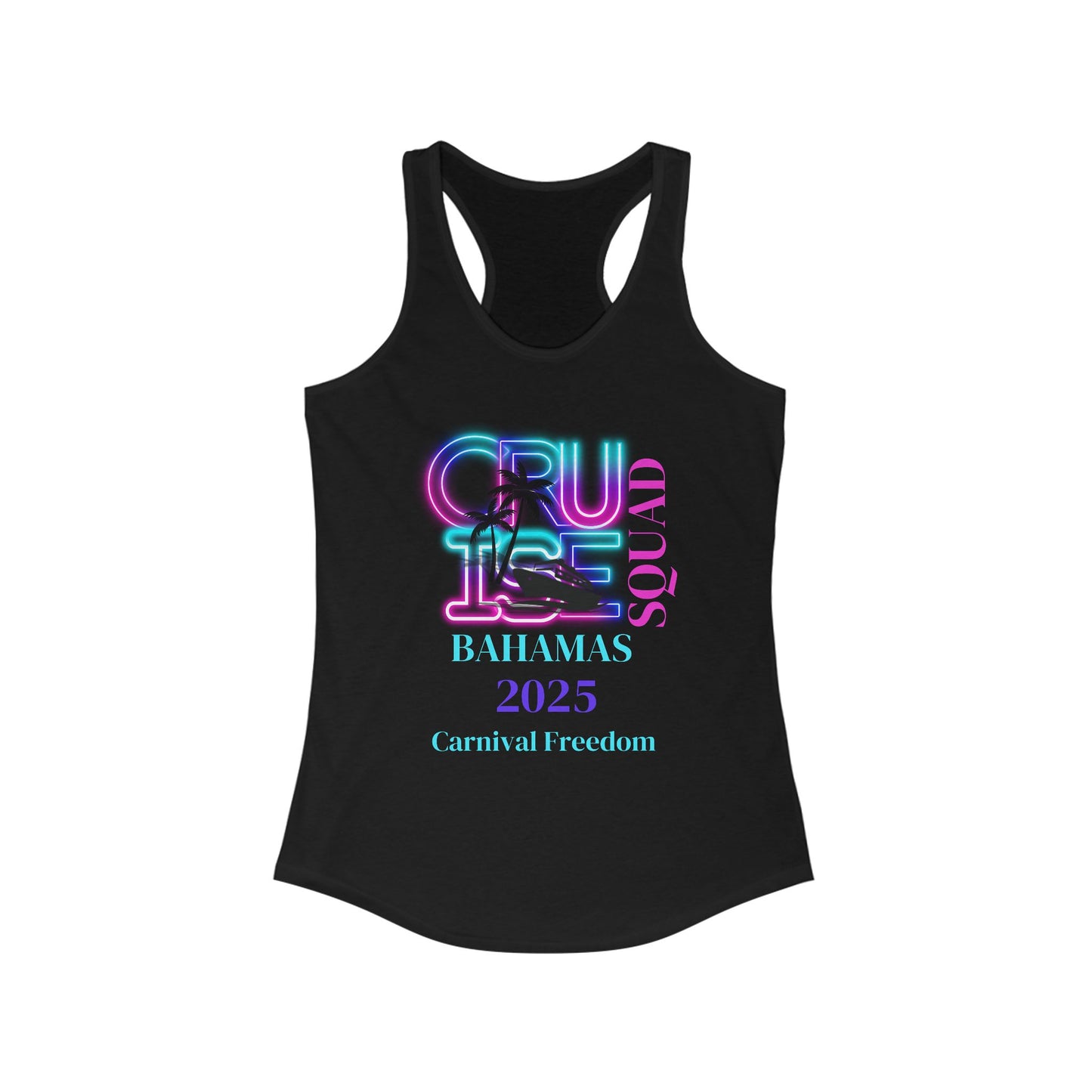 Carnival Freedom 2025 Women's Ideal Racerback Tank