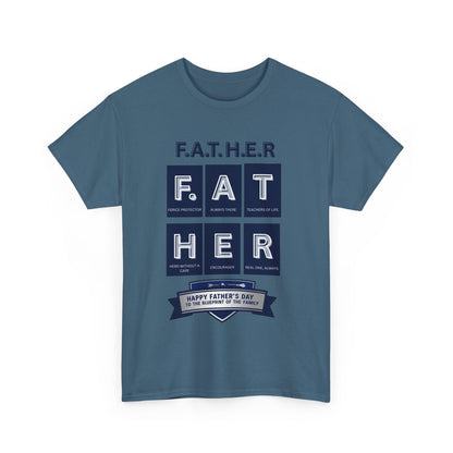Father Acronym Unisex Tee, Dad Gift, Father's Day Shirt, Fierce Protector, Always There, Teacher of Life, Hero Without a