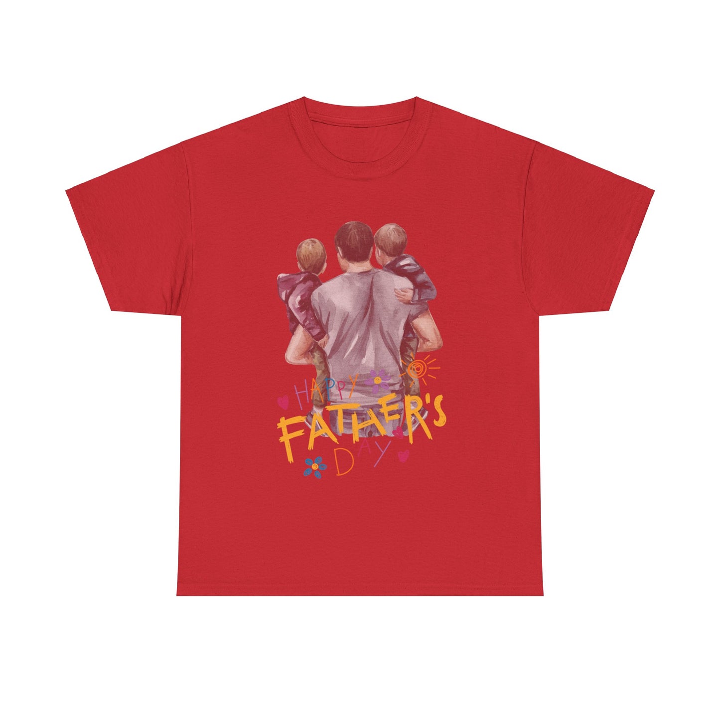 Happy Father's Day Unisex Heavy Cotton Tee