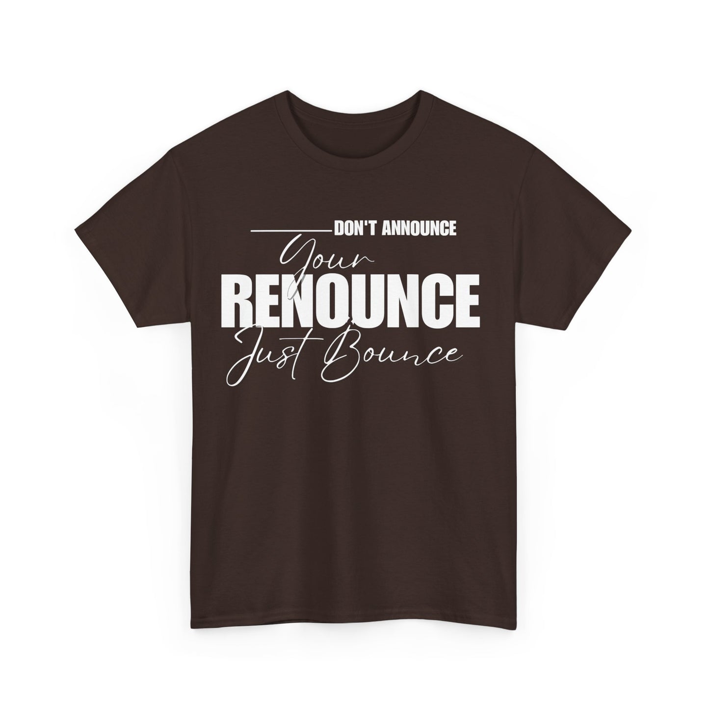 Renounce Unisex Heavy Cotton Tee