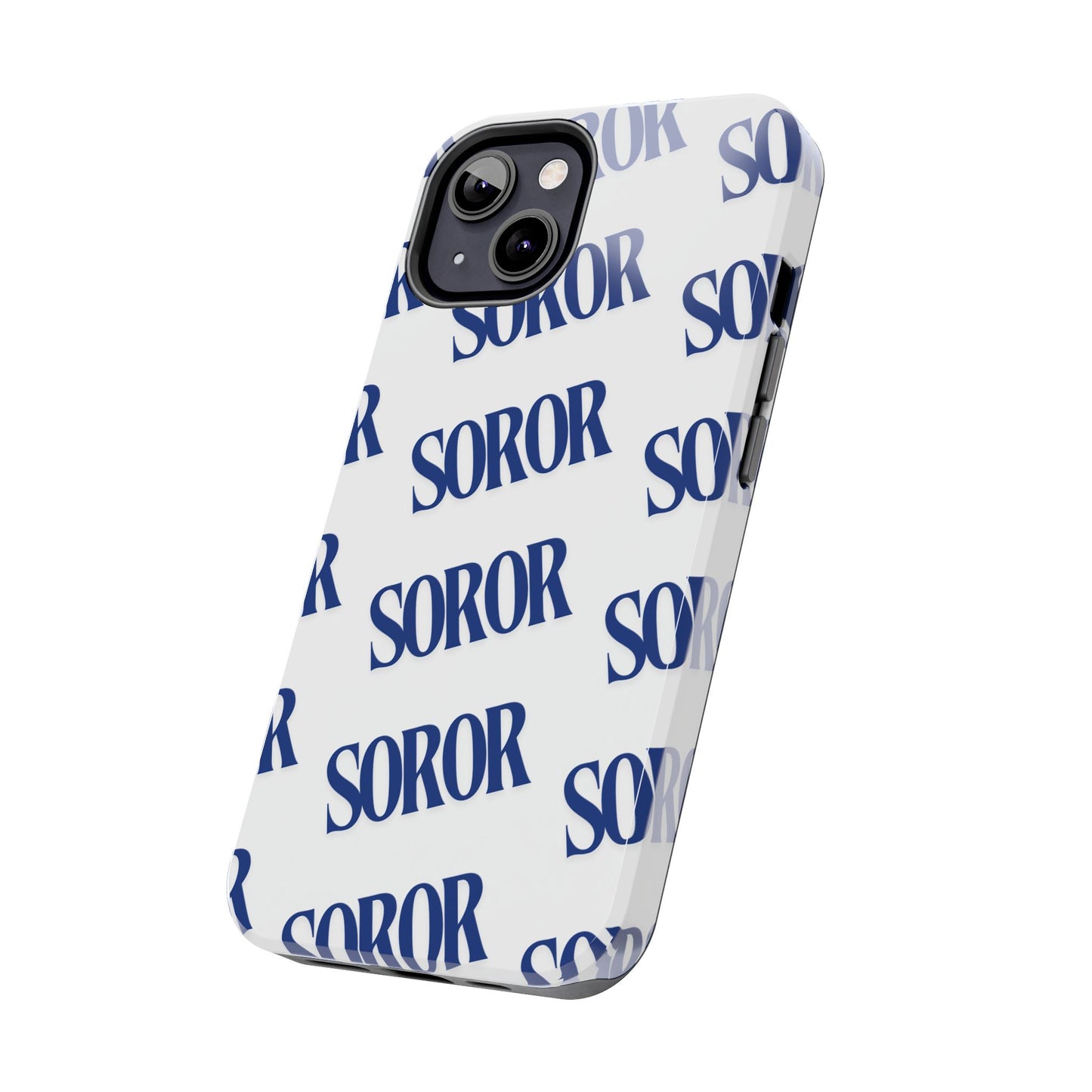 Phone Case - Soror White & Royal Blue