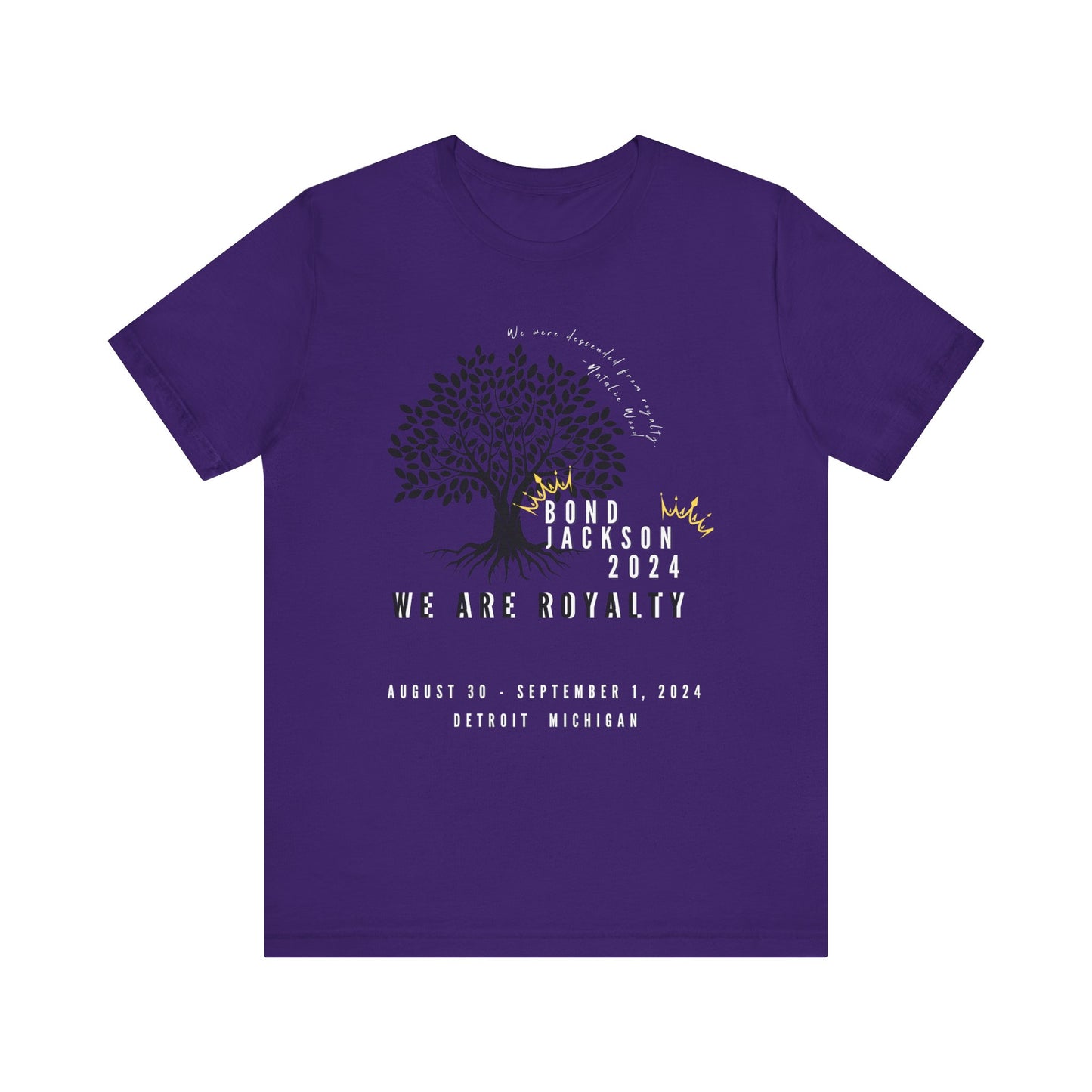 Family Reunion Unisex Jersey Short Sleeve Tee