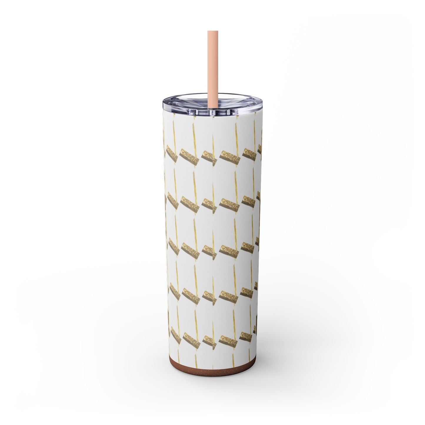 "Will you be my Bridesmaid?" Skinny Tumbler with Straw, 20oz