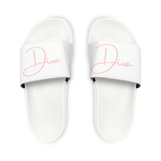 Diva Women's PU Slide Sandals-VMA Specialties Boutique