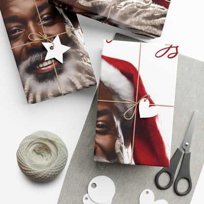 Gift Wrap-African American Inspires Seasons Greetings