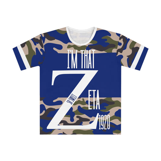 Zeta Camo T-shirt " I'm that  Zeta"