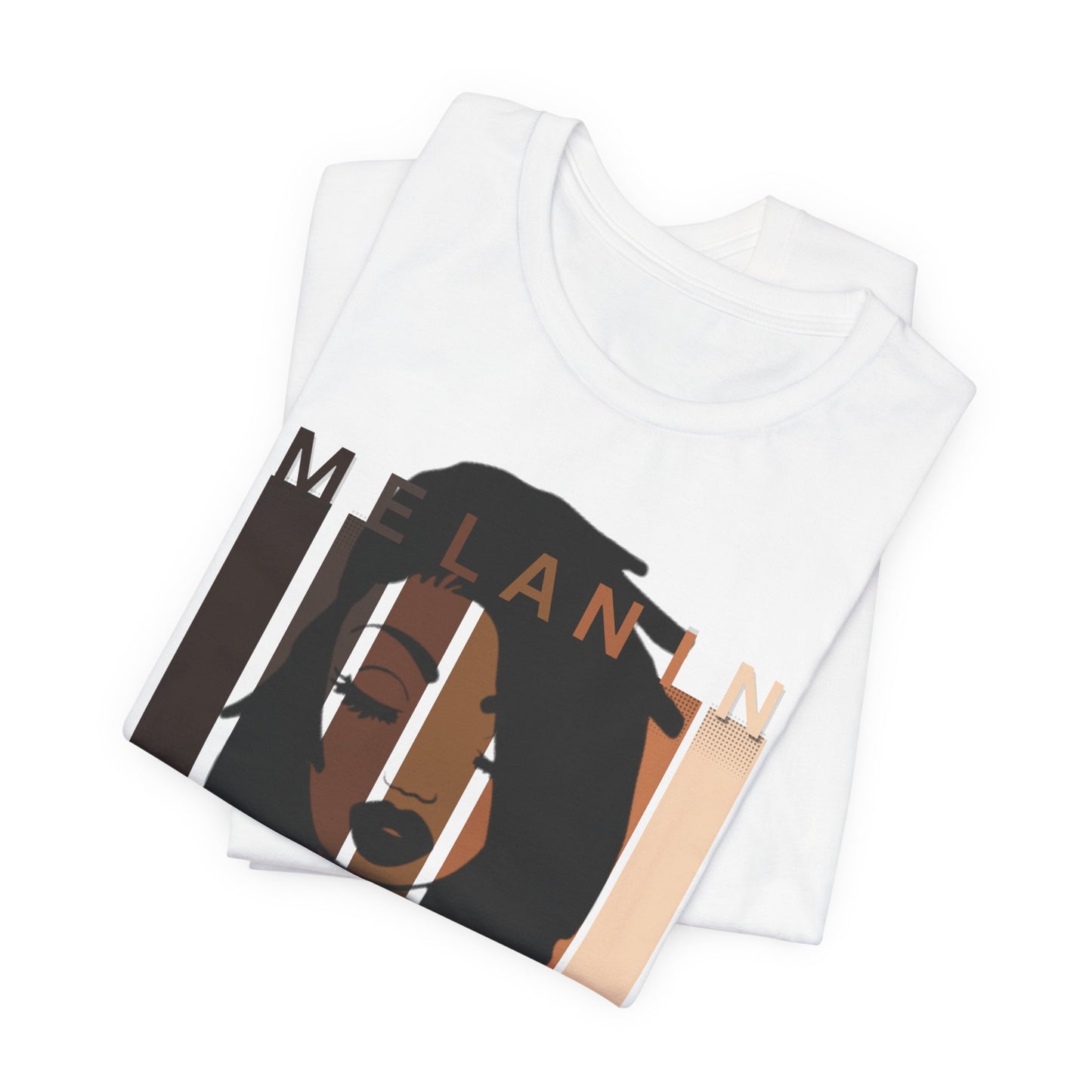 Melanin Loc'd Jersey Short Sleeve Tee