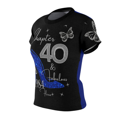 Tee - Chapter 40 Flexin Silver and Royal Blue Show Stopper