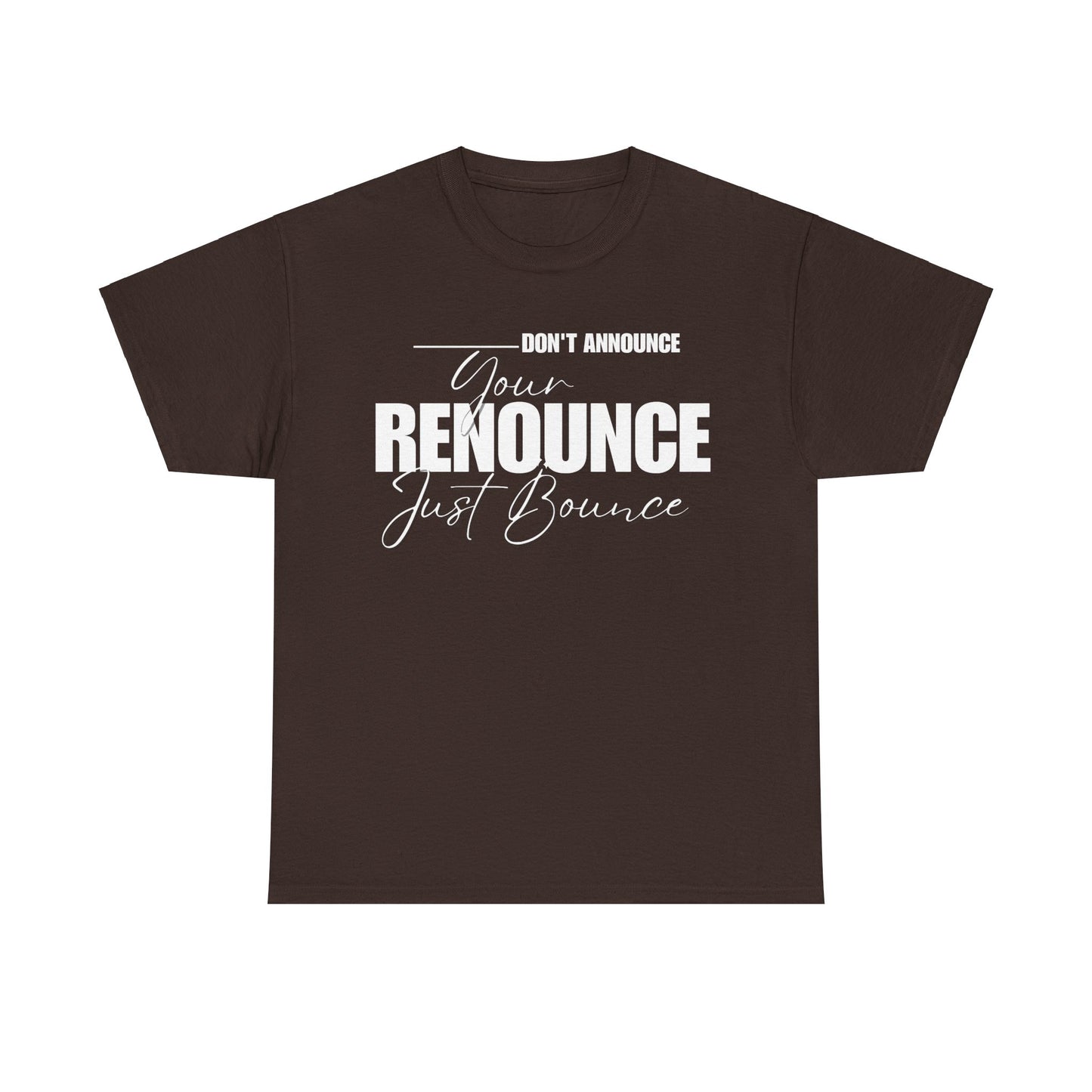 Renounce Unisex Heavy Cotton Tee