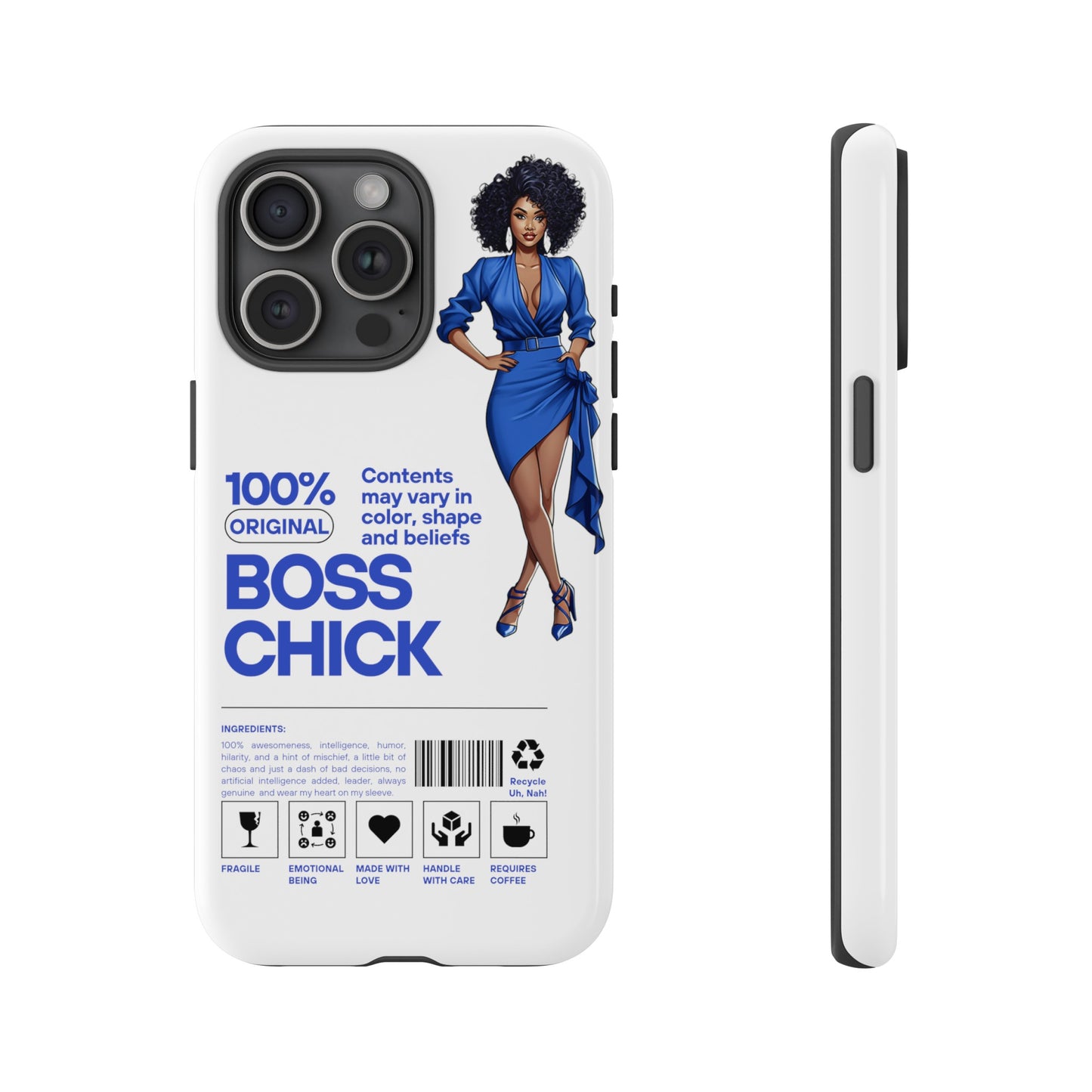 Boss Chick Label Tough Cases