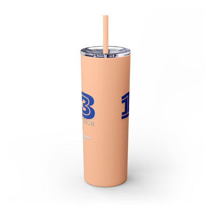 Customizable 1983 Born Skinny Tumbler with Straw, 20oz