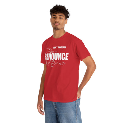 Renounce Unisex Heavy Cotton Tee