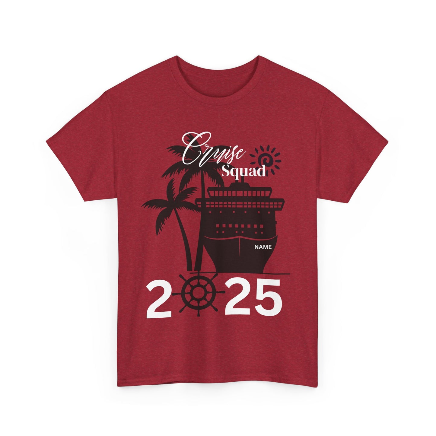 T-Shirt Cruise Squad 2025 Family Friends Girl's Trip Memory Maker