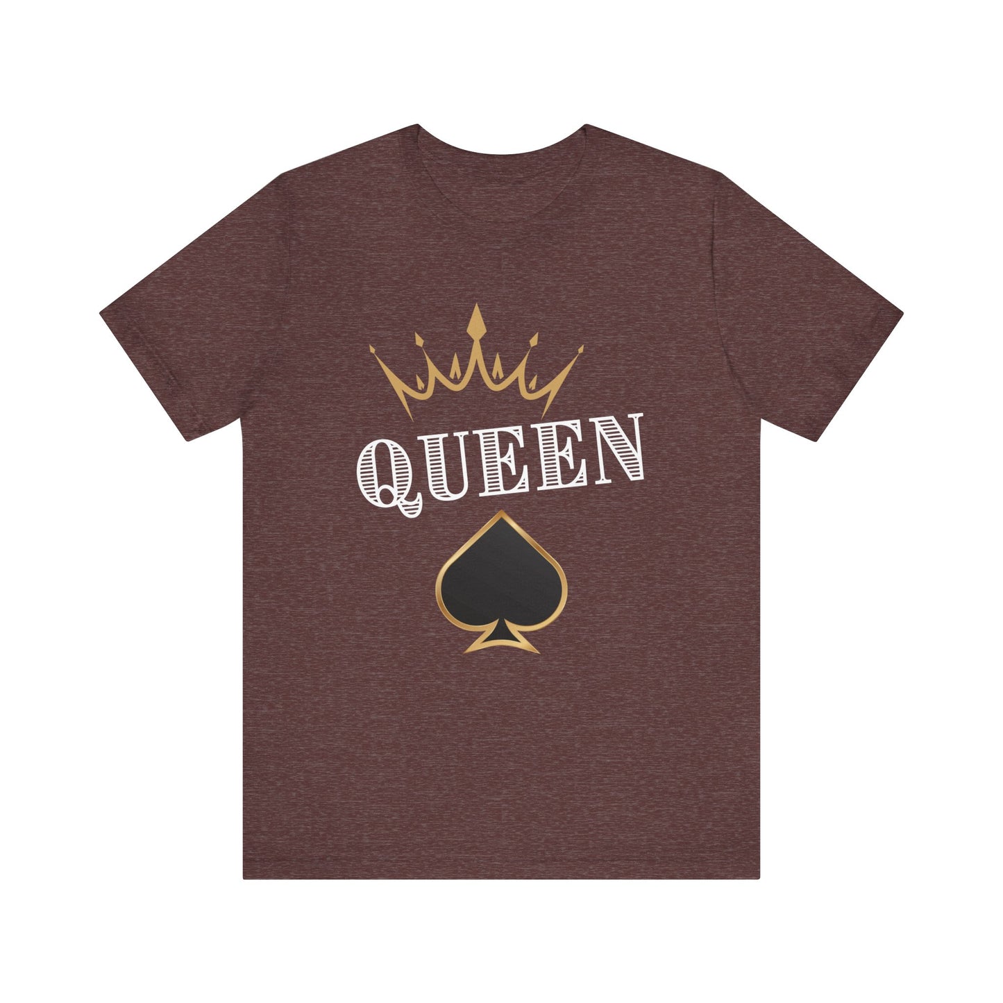 Queen Spades Tee - Unisex Jersey Short Sleeve