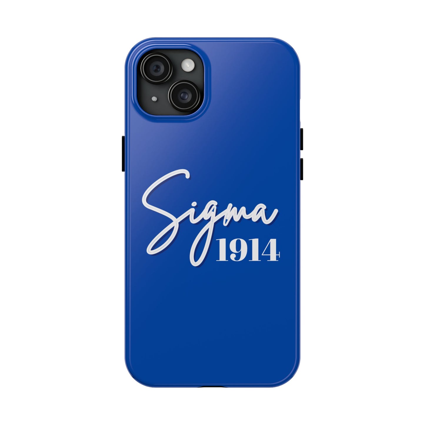 Phone Case -Sigma 1914 Fraternity White & Royal Blue