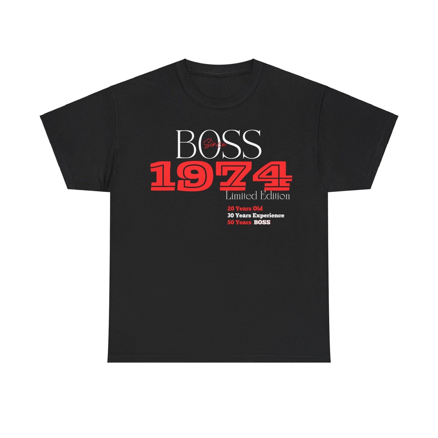 Boss 1974 Heavy Cotton Tee