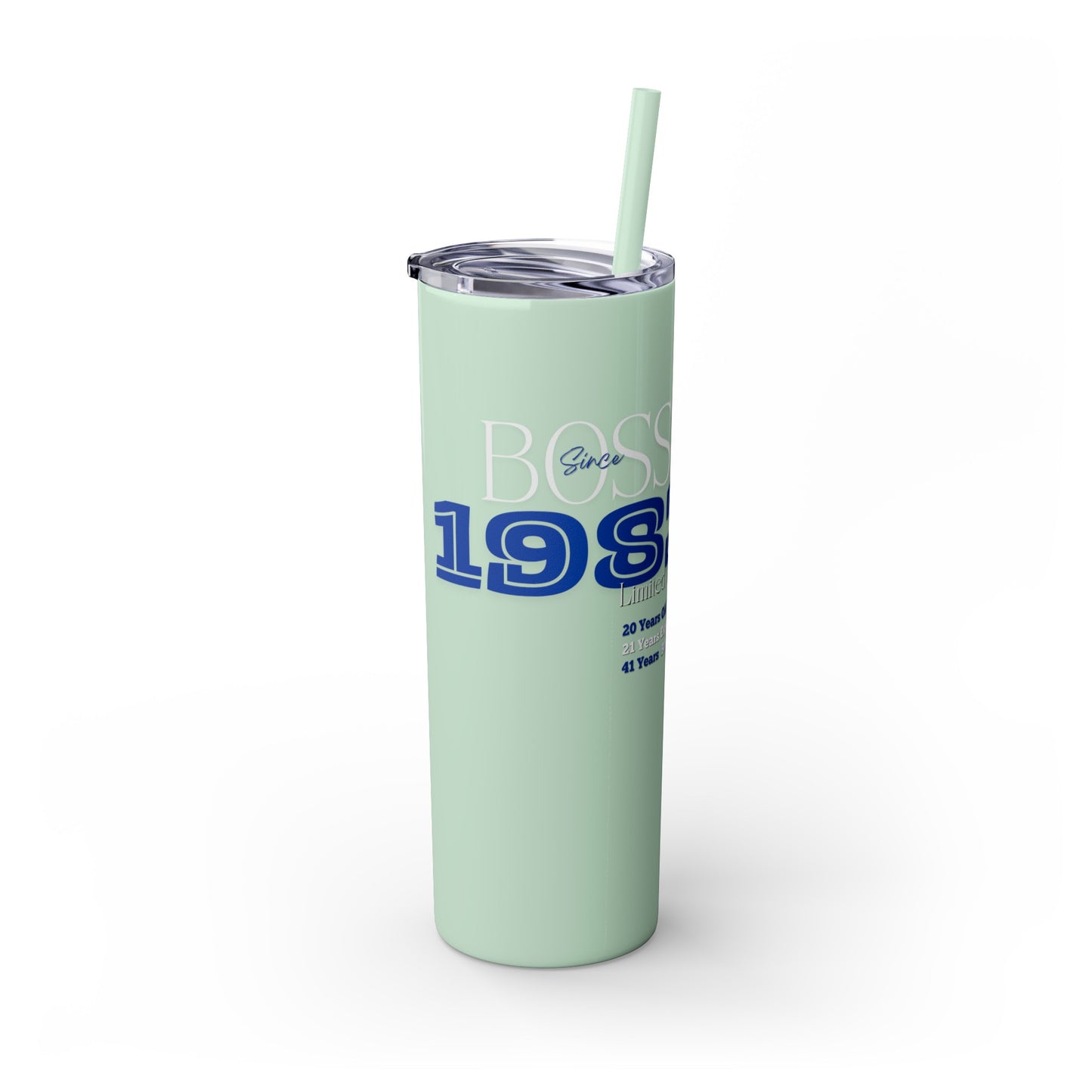 Copy of 1983 Born Skinny Tumbler with Straw, 20oz