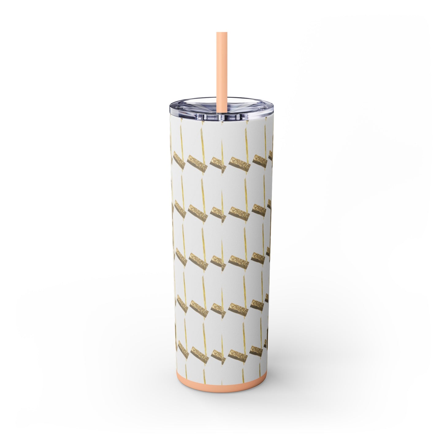 "Will you be my Bridesmaid?" Skinny Tumbler with Straw, 20oz