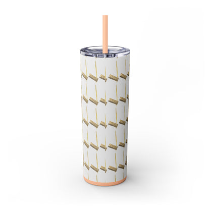"Will you be my Bridesmaid?" Skinny Tumbler with Straw, 20oz