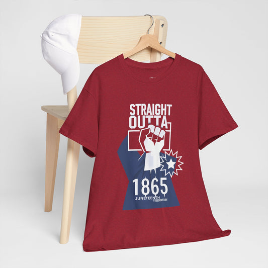 Juneteenth Straight Outta 1865 Unisex Tee - Juneteenth Edition