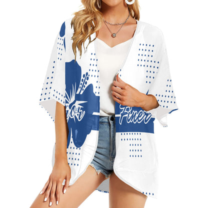 Women's Kimono Chiffon Cover Up (H51)