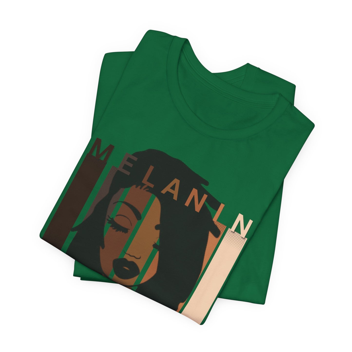 Melanin Loc'd Jersey Short Sleeve Tee