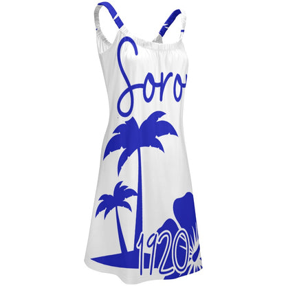 Zeta-Inspired Sleeveless Stretch Dress