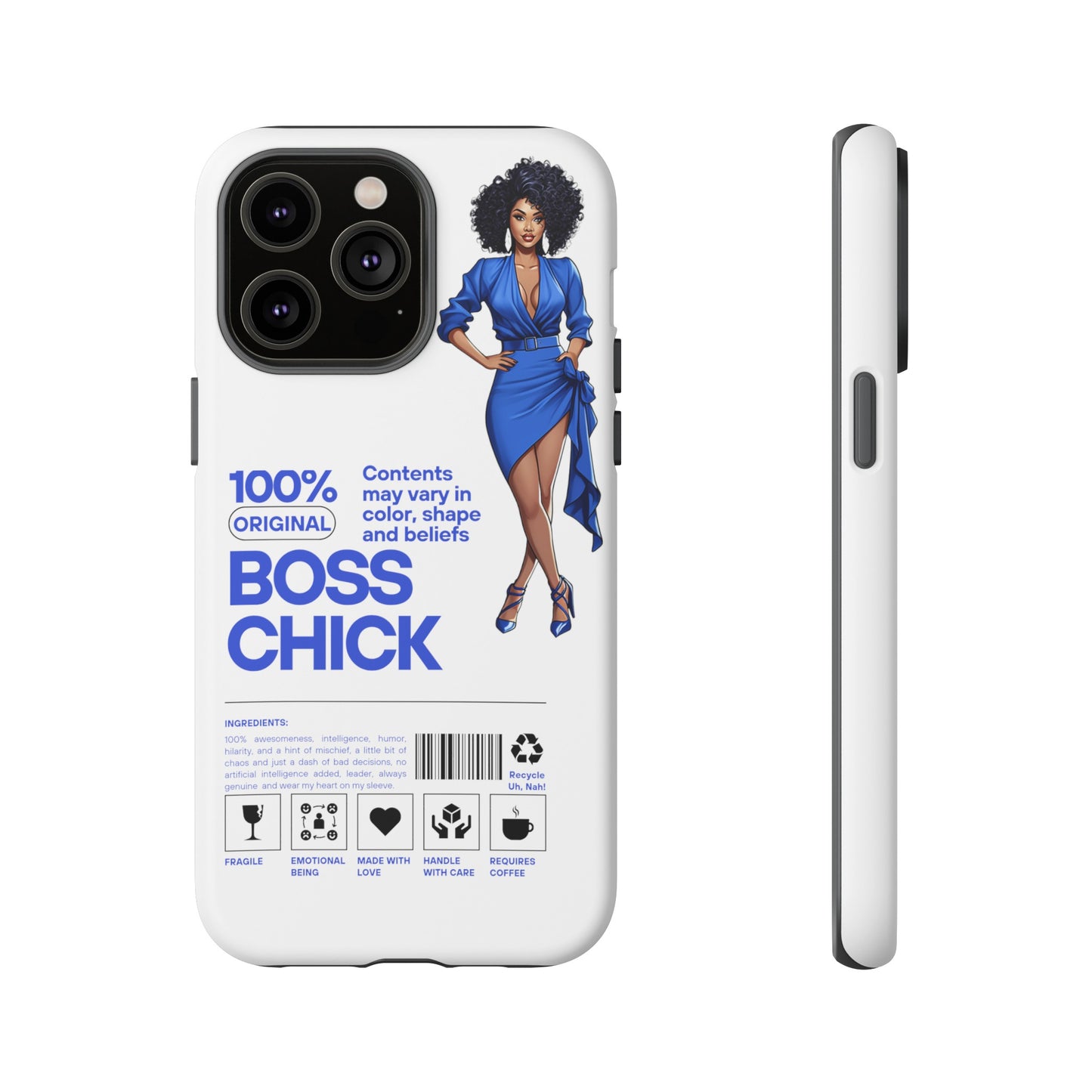 Boss Chick Label Tough Cases