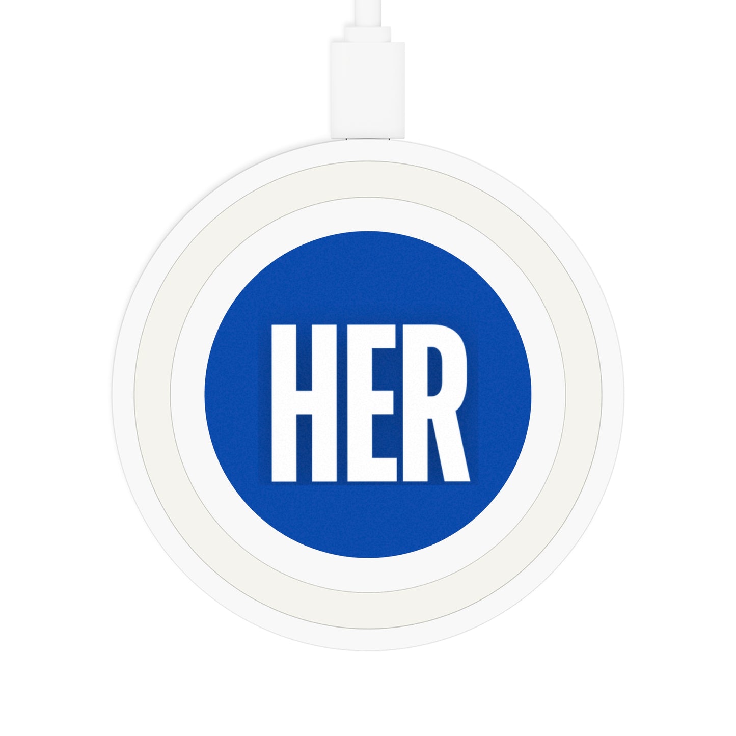 Wireless Charging Pad - i Am Her design