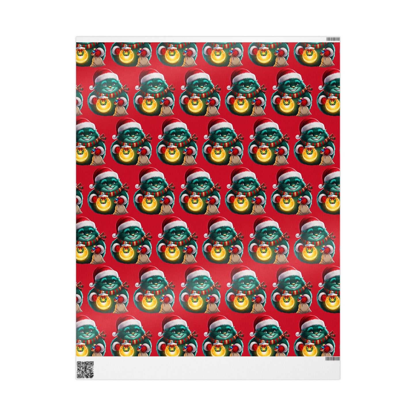 Wrapping Papers, Festive Wizzle Claus Holiday Gift Wrap, Christmas Wrapping Sheets, Winter Magical Gift Wrap, Holiday Cheer