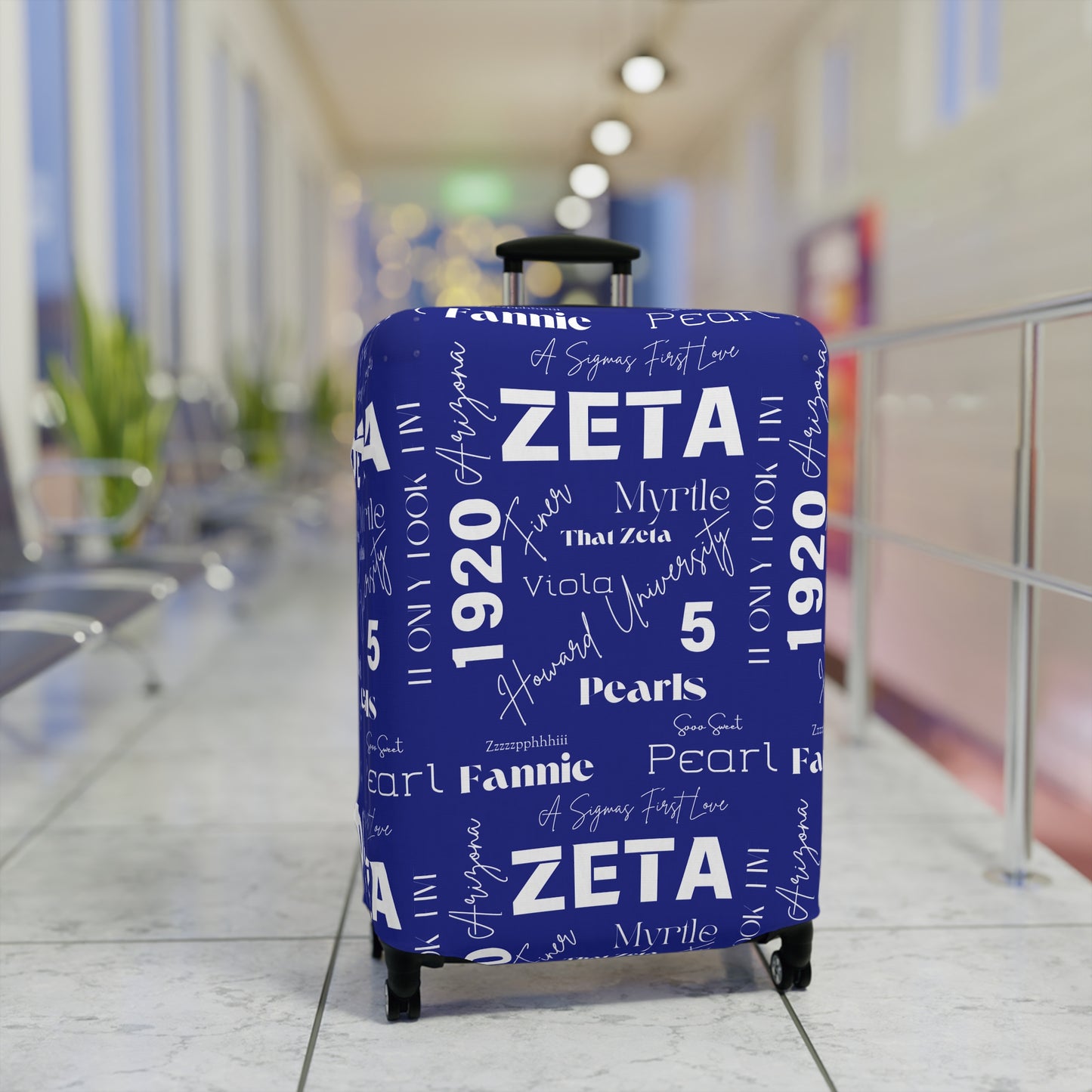 Zeta Luggage Cover- Graffiti