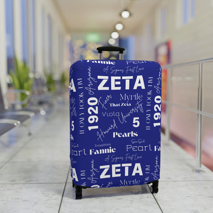 Zeta Luggage Cover- Graffiti
