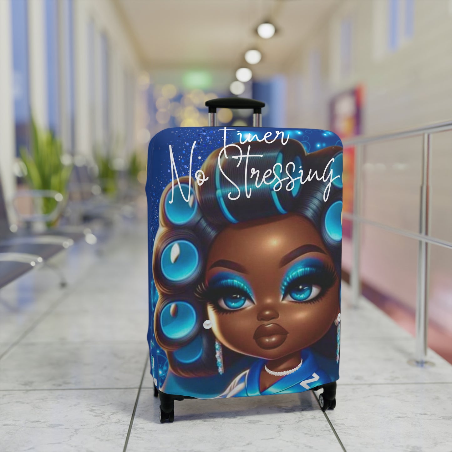 Finer No Stressing Luggage Cover