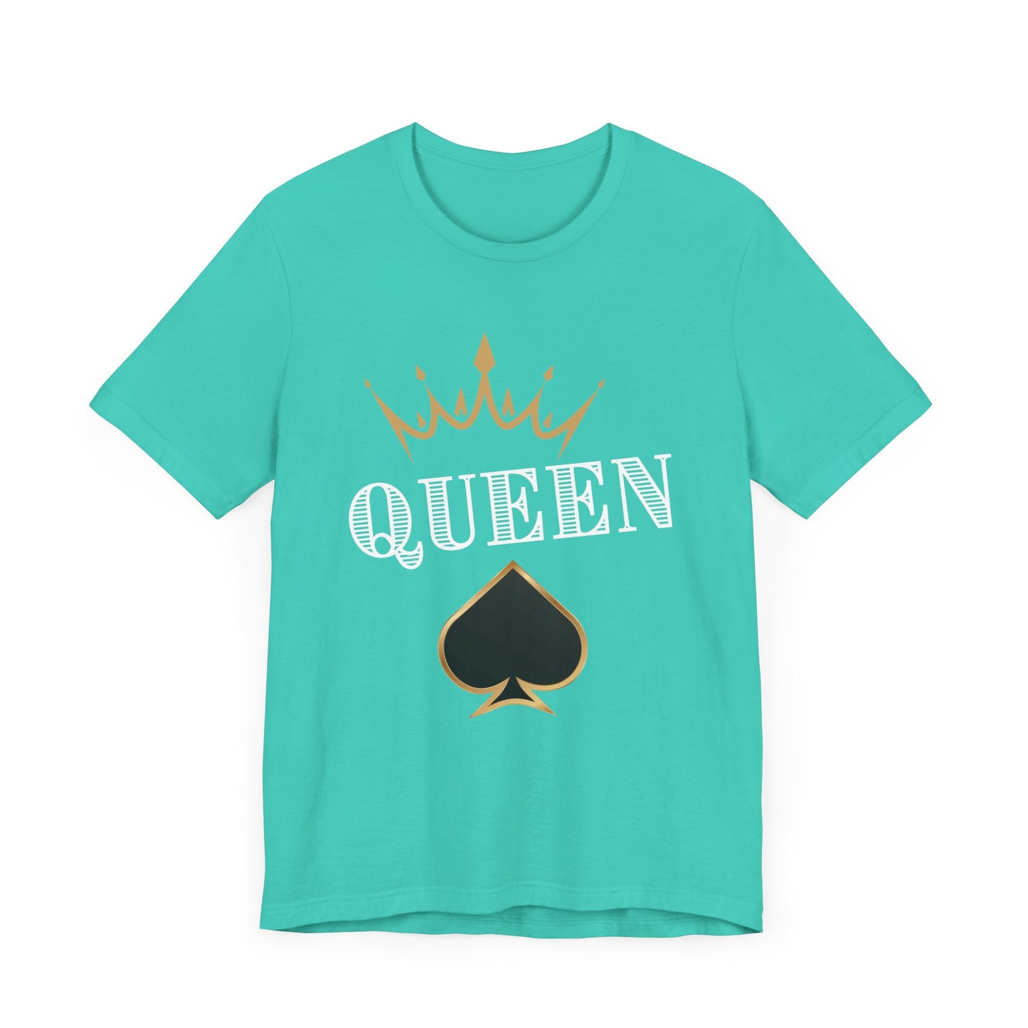Queen Spades Tee - Unisex Jersey Short Sleeve