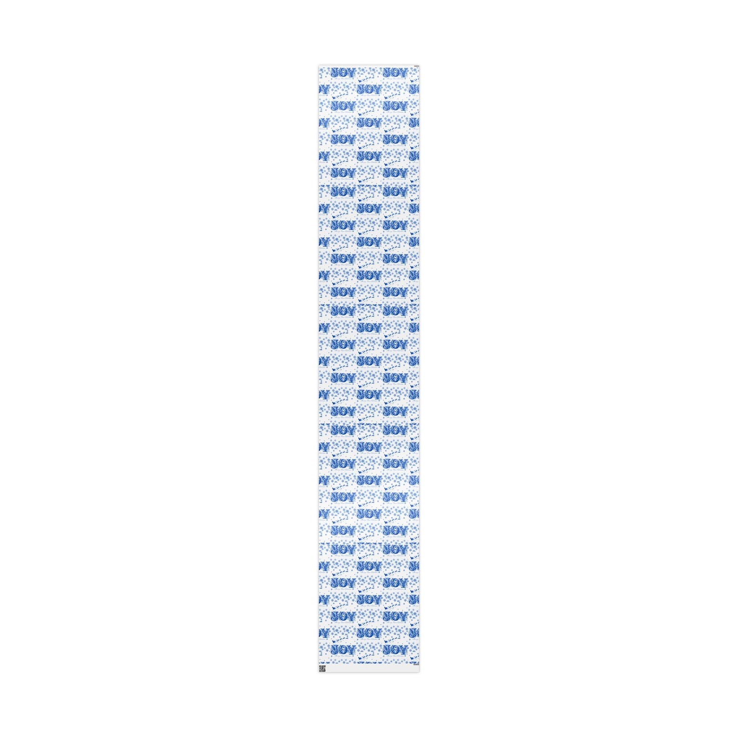 Wrapping Paper, Joy Since 1920 Zeta Inspired Christmas Gift Wrap, Royal Blue and White, Have a Merry Finer Christmas, Holiday