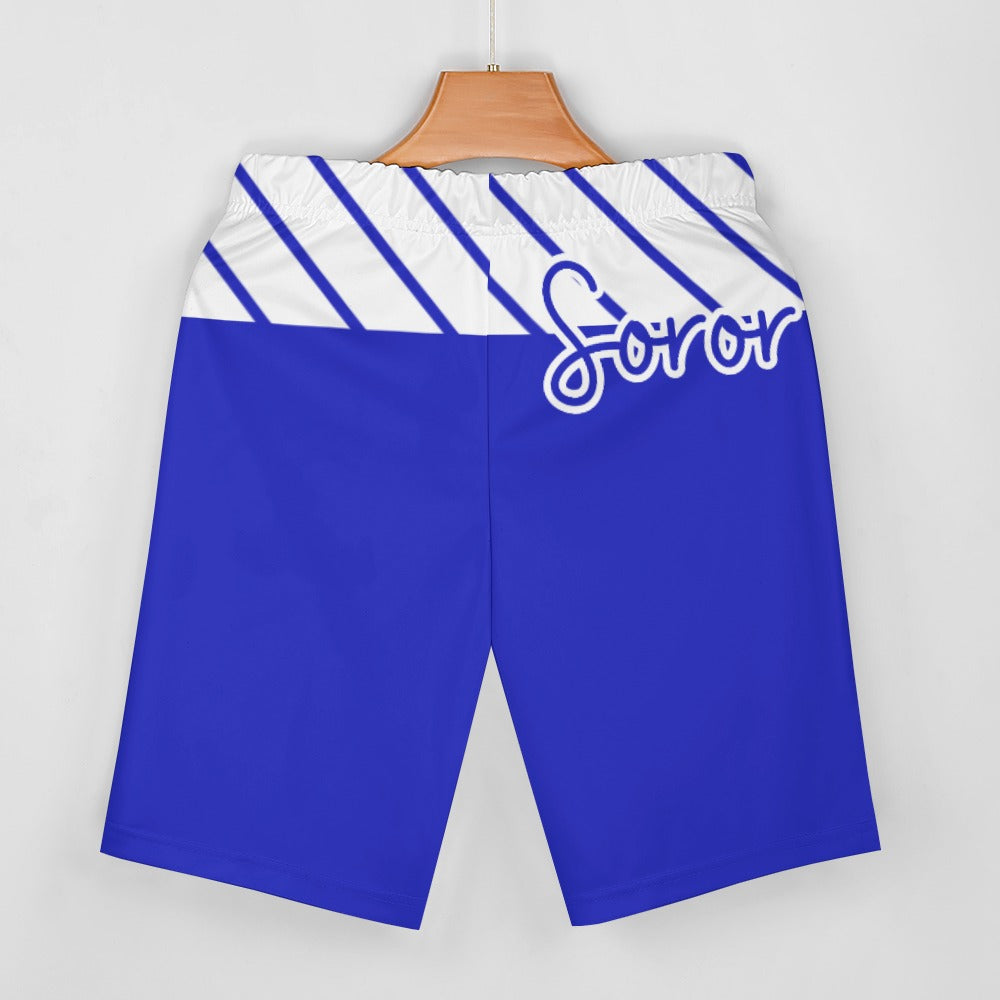 V-neck bat sleeve two piece set