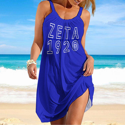 Zeta-Inspired Sleeveless Stretch Dress