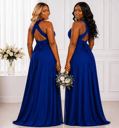 Flow Infinity Maxi Dress – Multiway Elegance-II