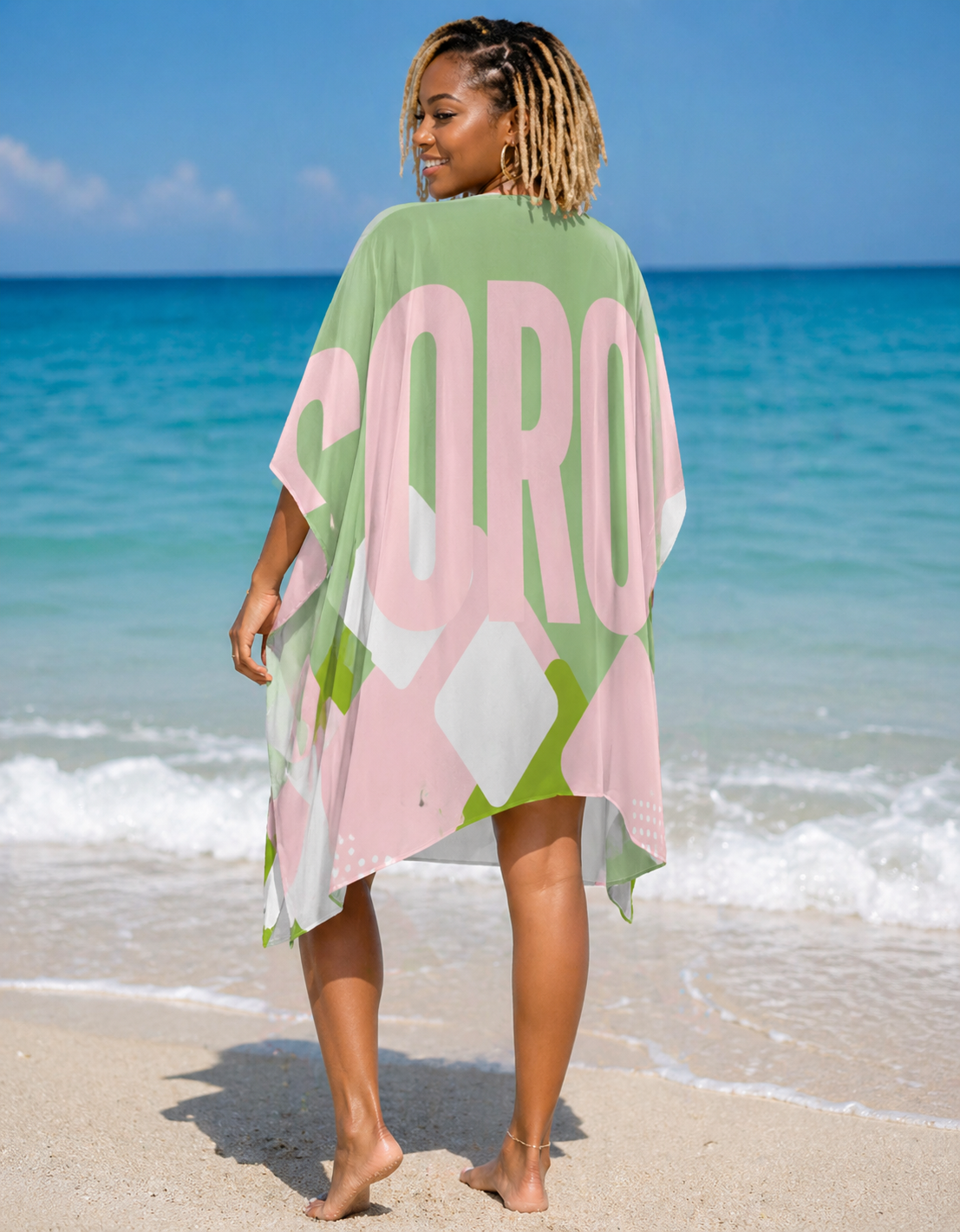 IVY Collection — Flowing Grace Long Chiffon Cover Up