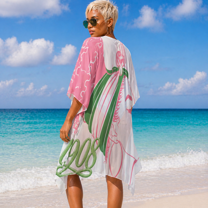IVY Collection — Flowing Grace Long Chiffon Cover Up