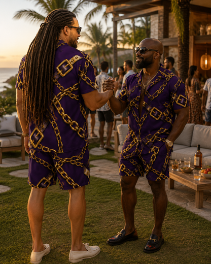 Kingdom Persuasion Collection – Men’s Shirt & Shorts Set