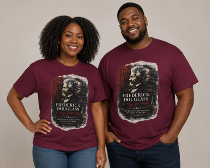 Frederick Douglass "Is My Journey" Unisex Heavy Cotton Tee
