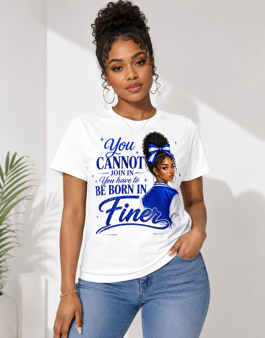 You Cannot Join In — You Have to Be Born Finer Graphic Tee