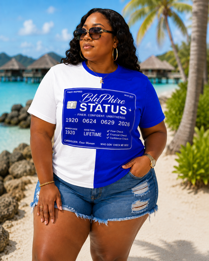 BluPhire Status Graphic Tee