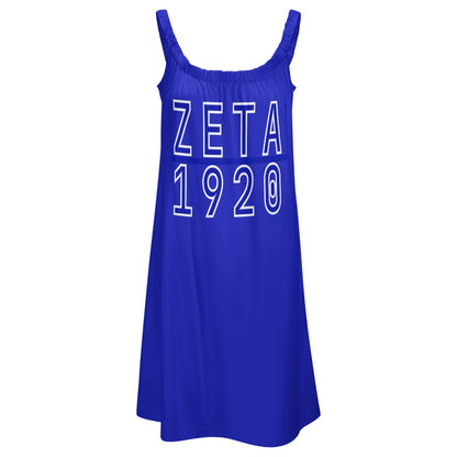 Zeta-Inspired Sleeveless Stretch Dress