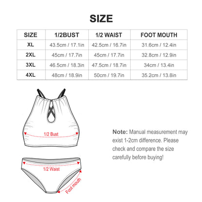 Two-piece Swimsuit Two-piece Swimsuit-Large (BK2040)