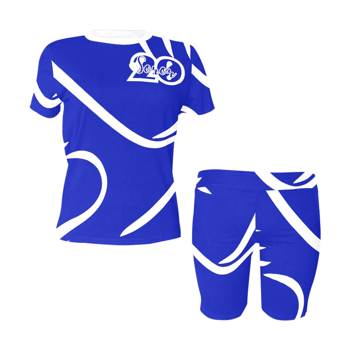 Fly Soror Women's Short Yoga Set